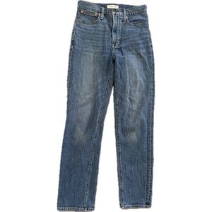 Madewell The Perfect Vintage Jean Medium Blue Sz 26